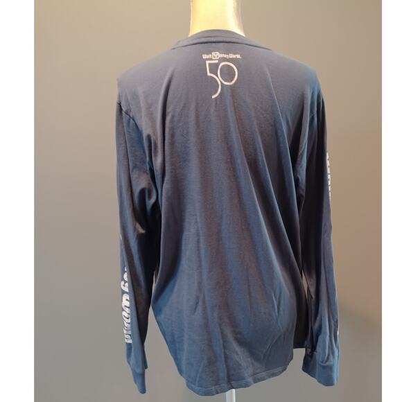 Walt Disney World 50th Anniversary Mickey Friends Graphic Long Sleeve T Shirt XL - Picture 3 of 8